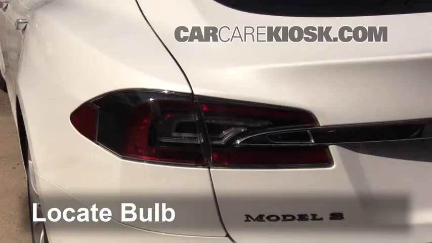 2017 Tesla S 90D Electric Luces Luz de freno (reemplazar foco)